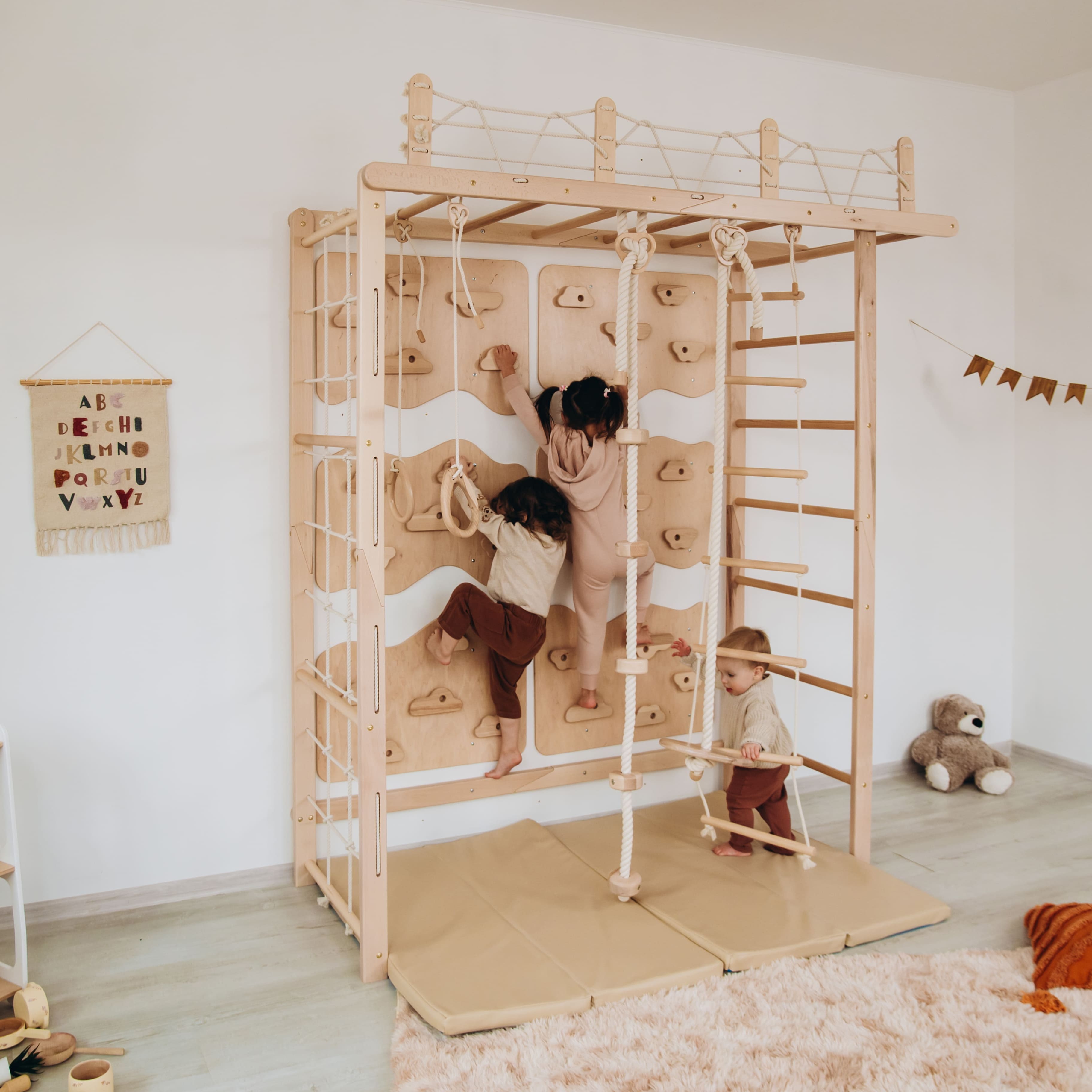 Kinder Indoor Klettergerüst