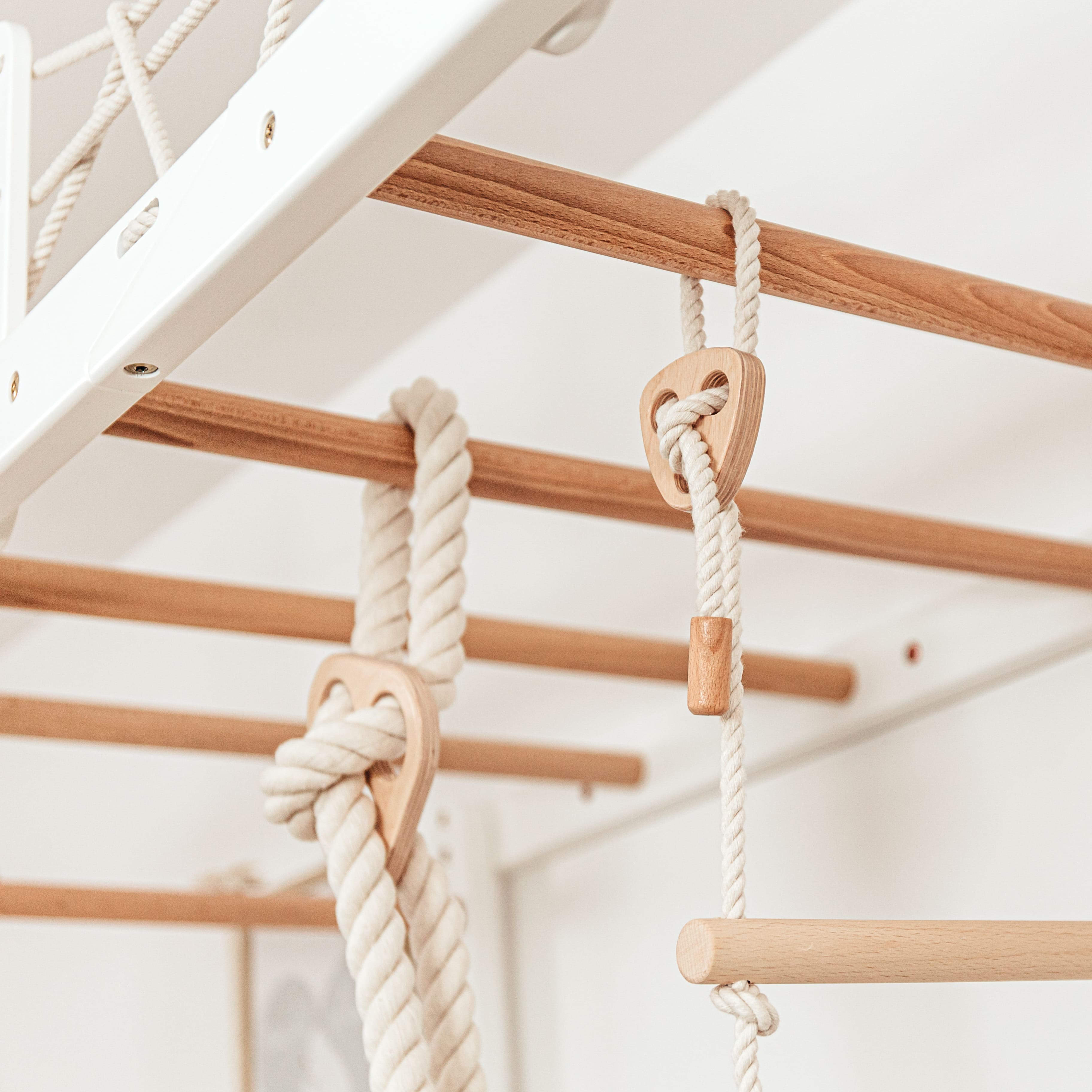 Kletterwand mit Sprossenwand