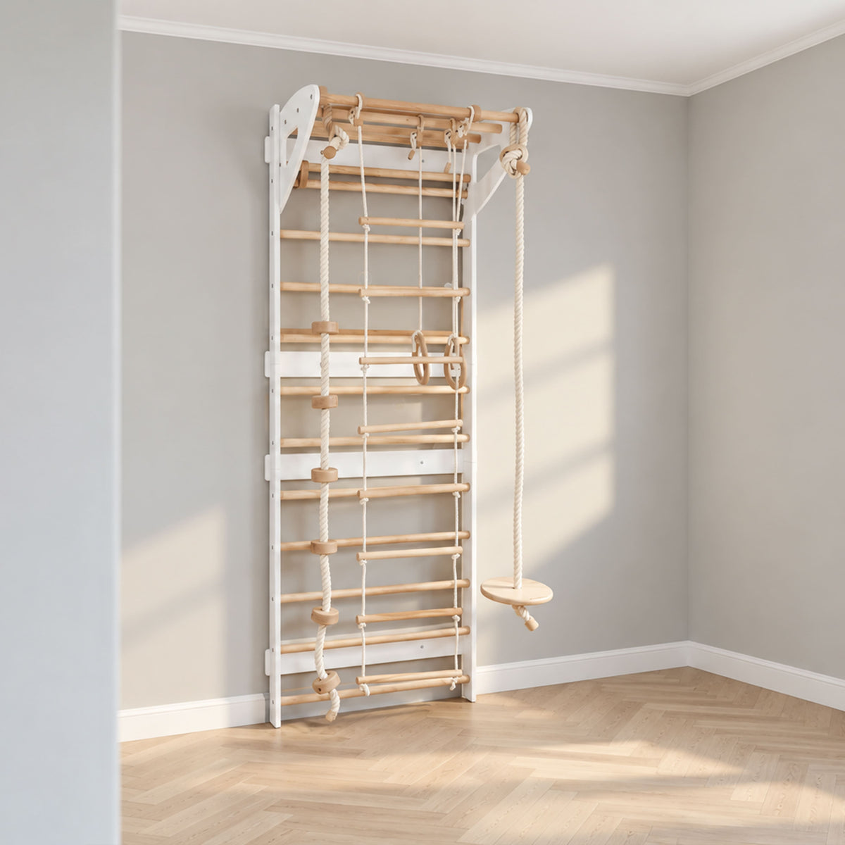 Wandstangen für Kinderzimmer mit Accessoires