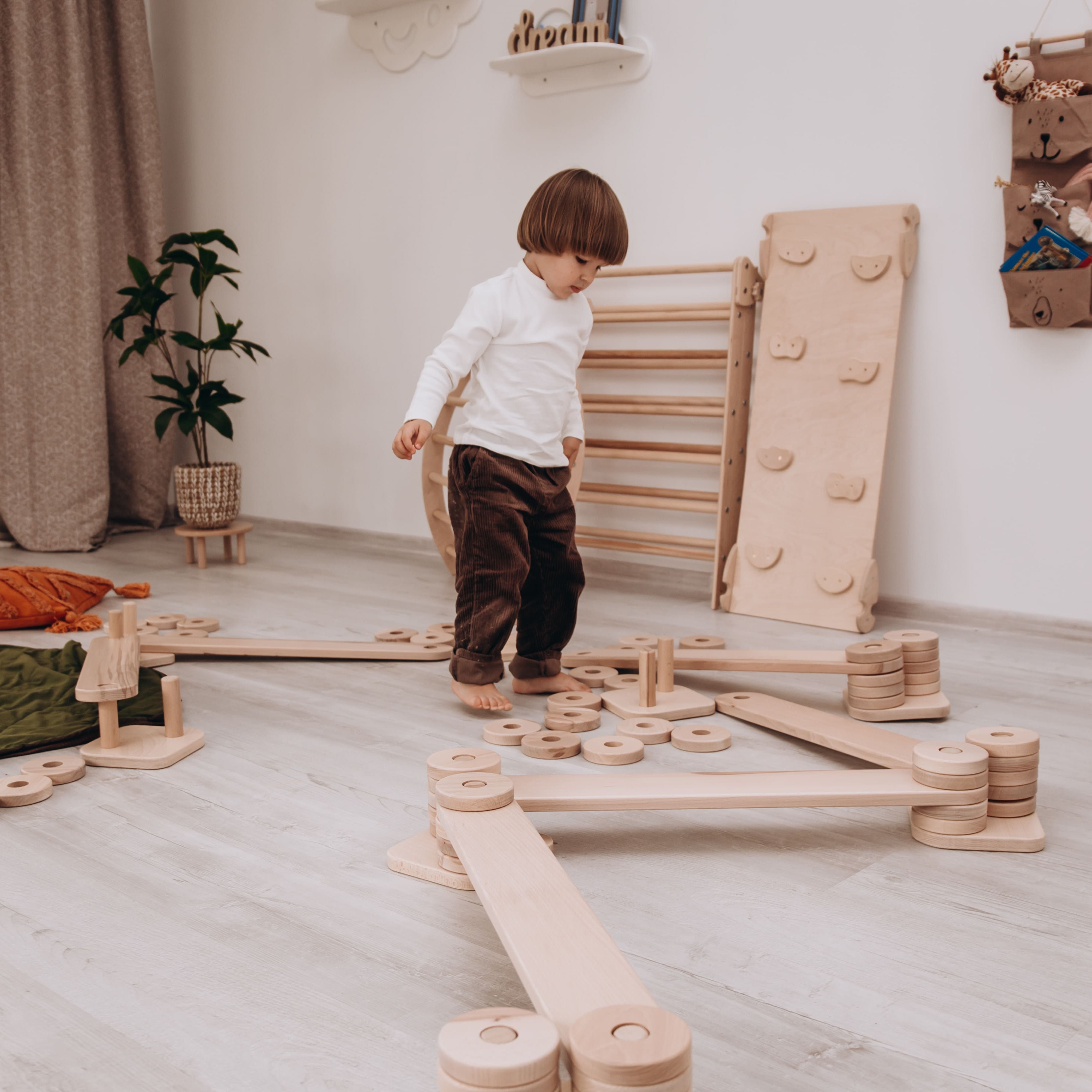 Balancierbrett für Kleinkinder