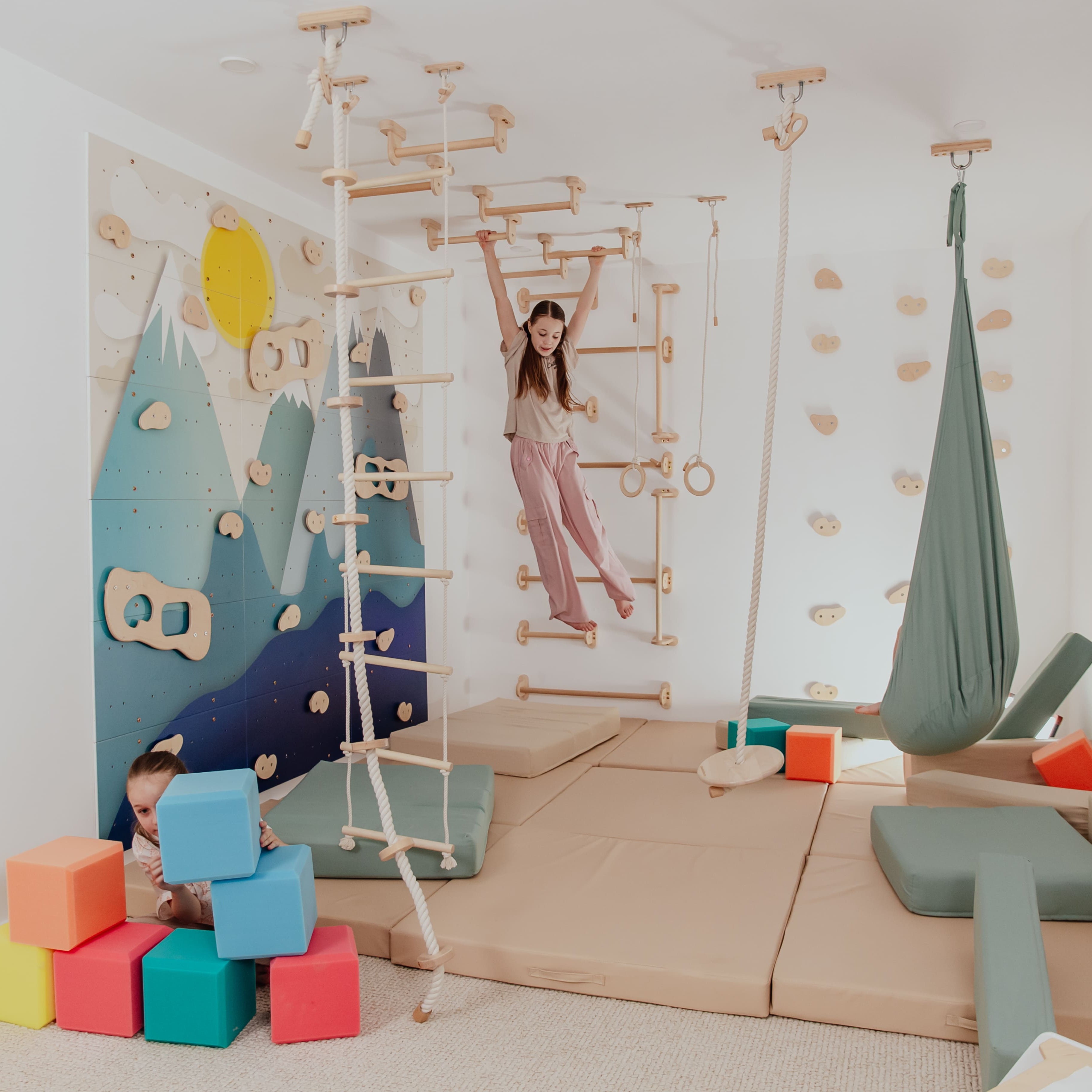 Klettern Kinderzimmer Set