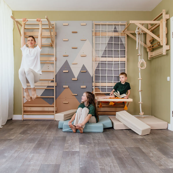 Sprossenwand Klimmzugstange