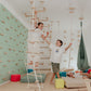 9-in-1 Indoor Spielplatz Set mit Kletterwand & Textil-Set