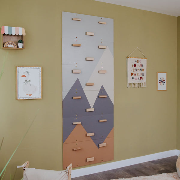 Kletterwand für Kinder “Gebirge”