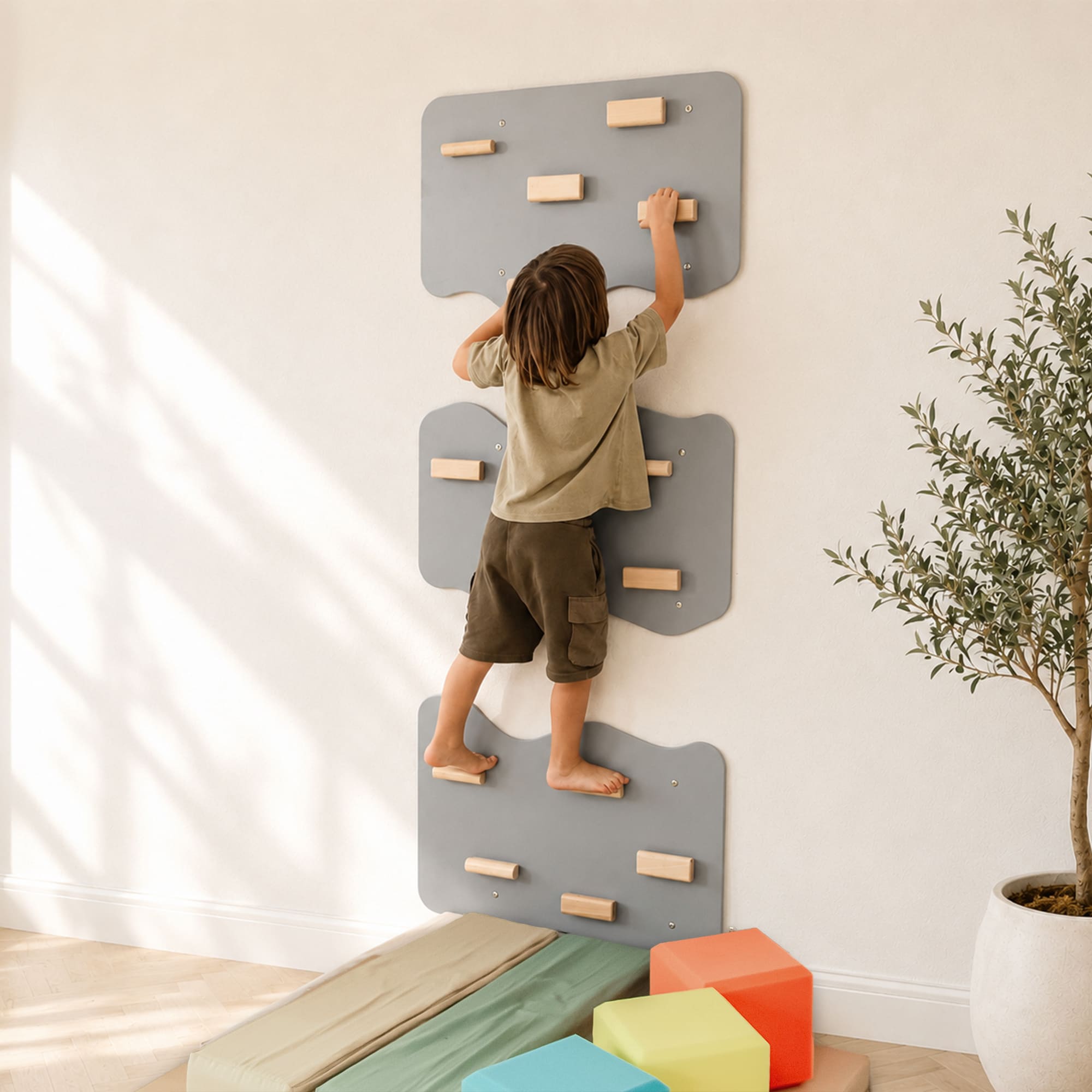 Kleinkinder Kletterwand