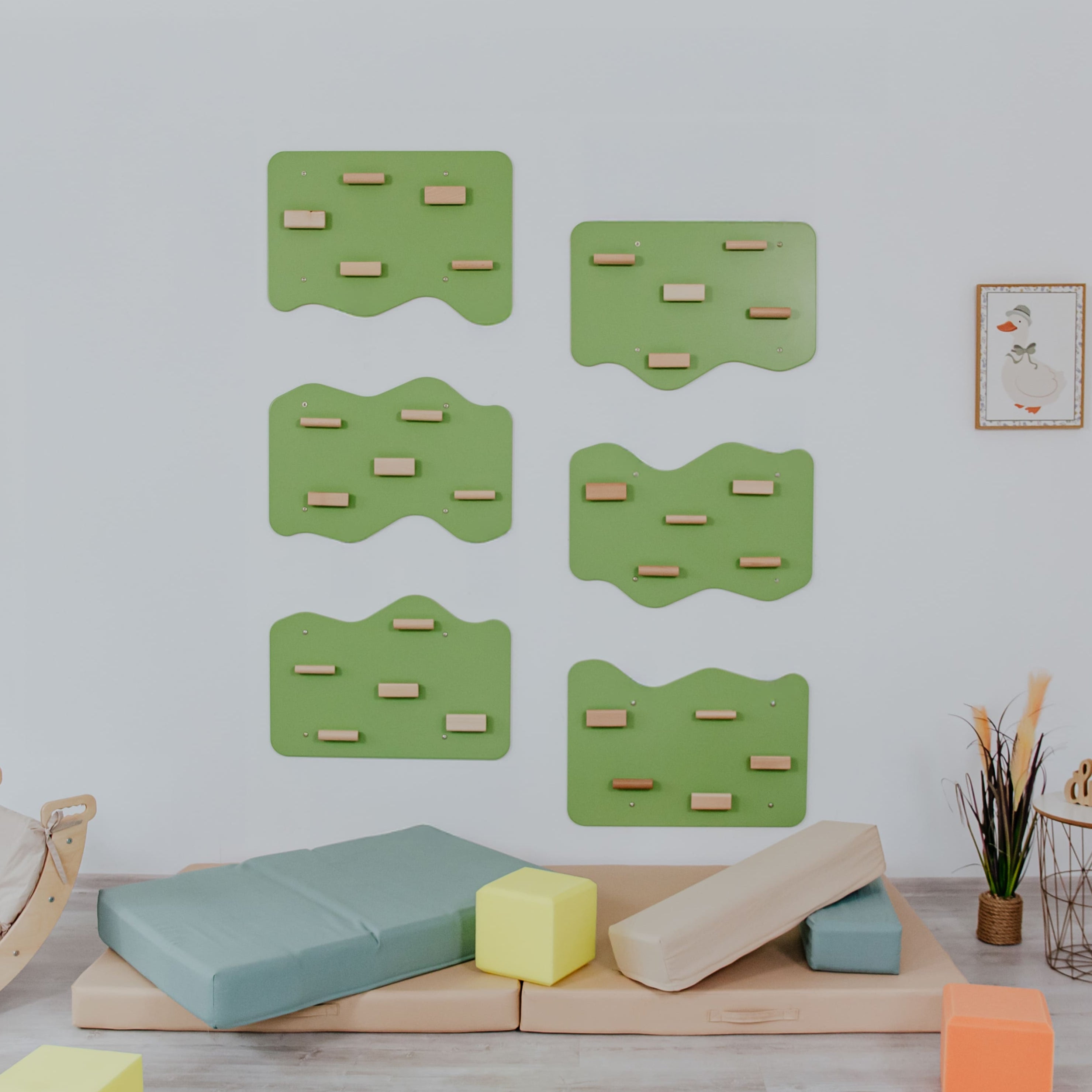 Indoor Kletterspielplatz für Kinder – Komplettes Set