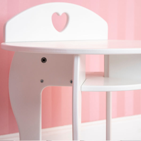 Nachttisch  für ein kleines Mädchen "Engel" in Weißer Farbe