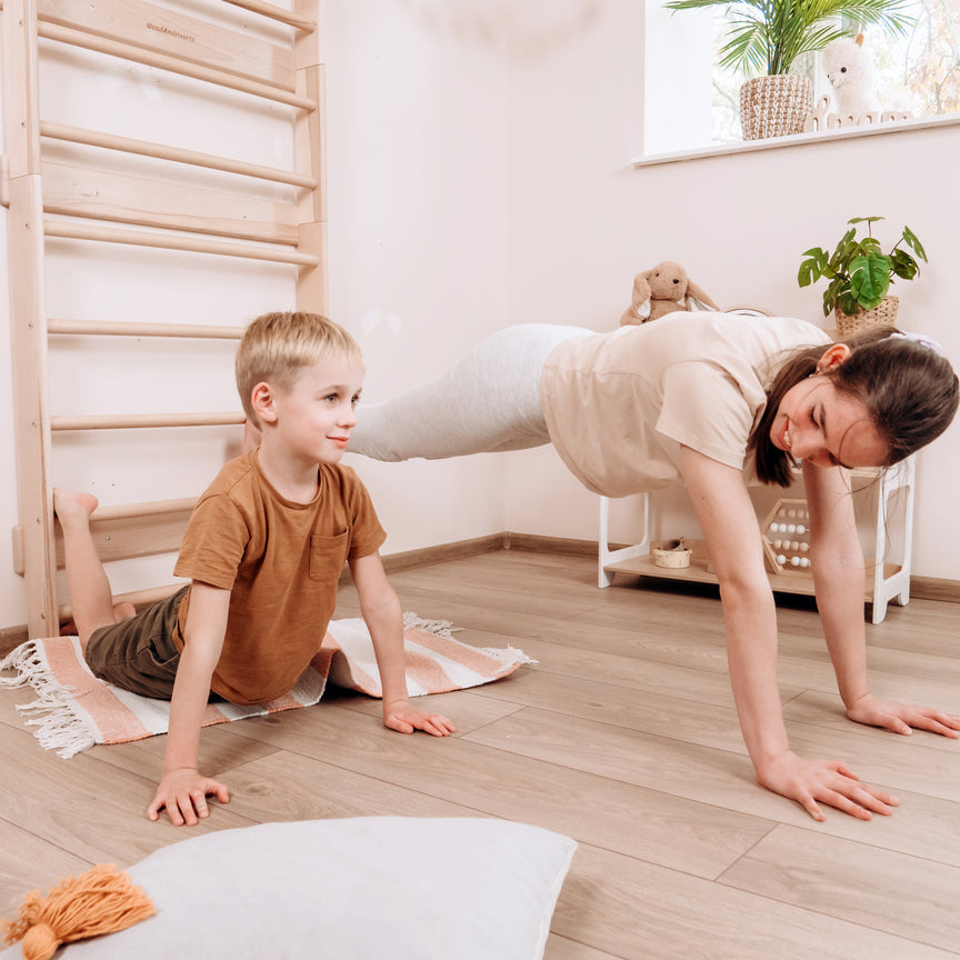 Sprossenwand für Zuhause