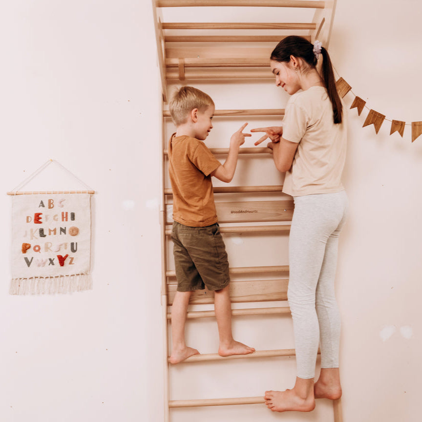 Sprossenwand für Zuhause