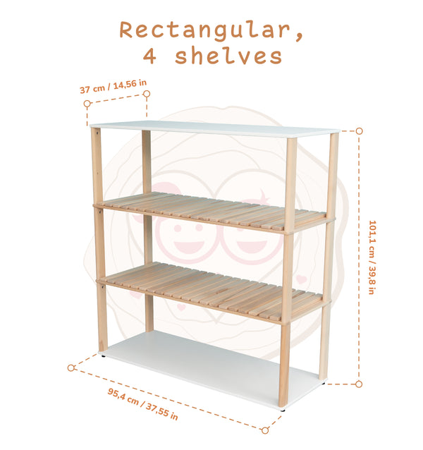 Holzregal für Kinderzimmer