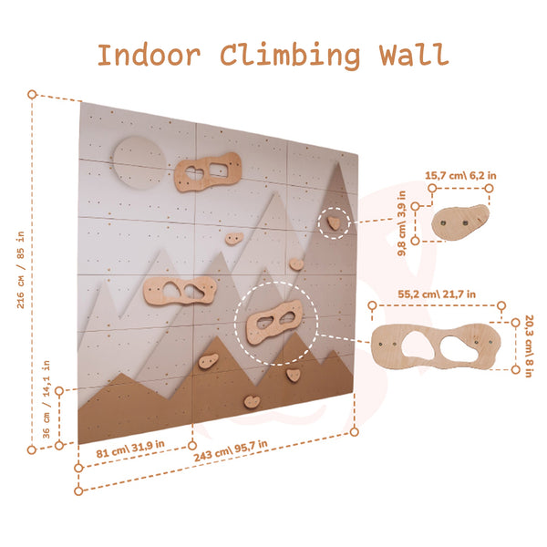 Kinderzimmer Kletterwand
