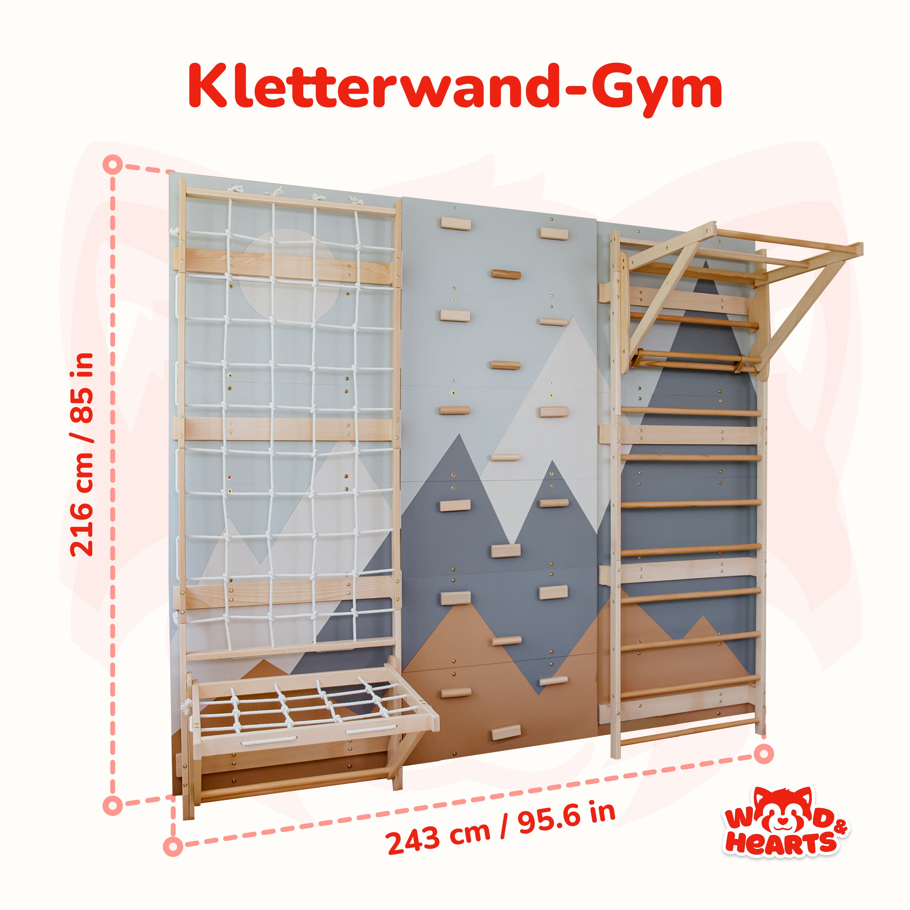 Schwedische Wand Set