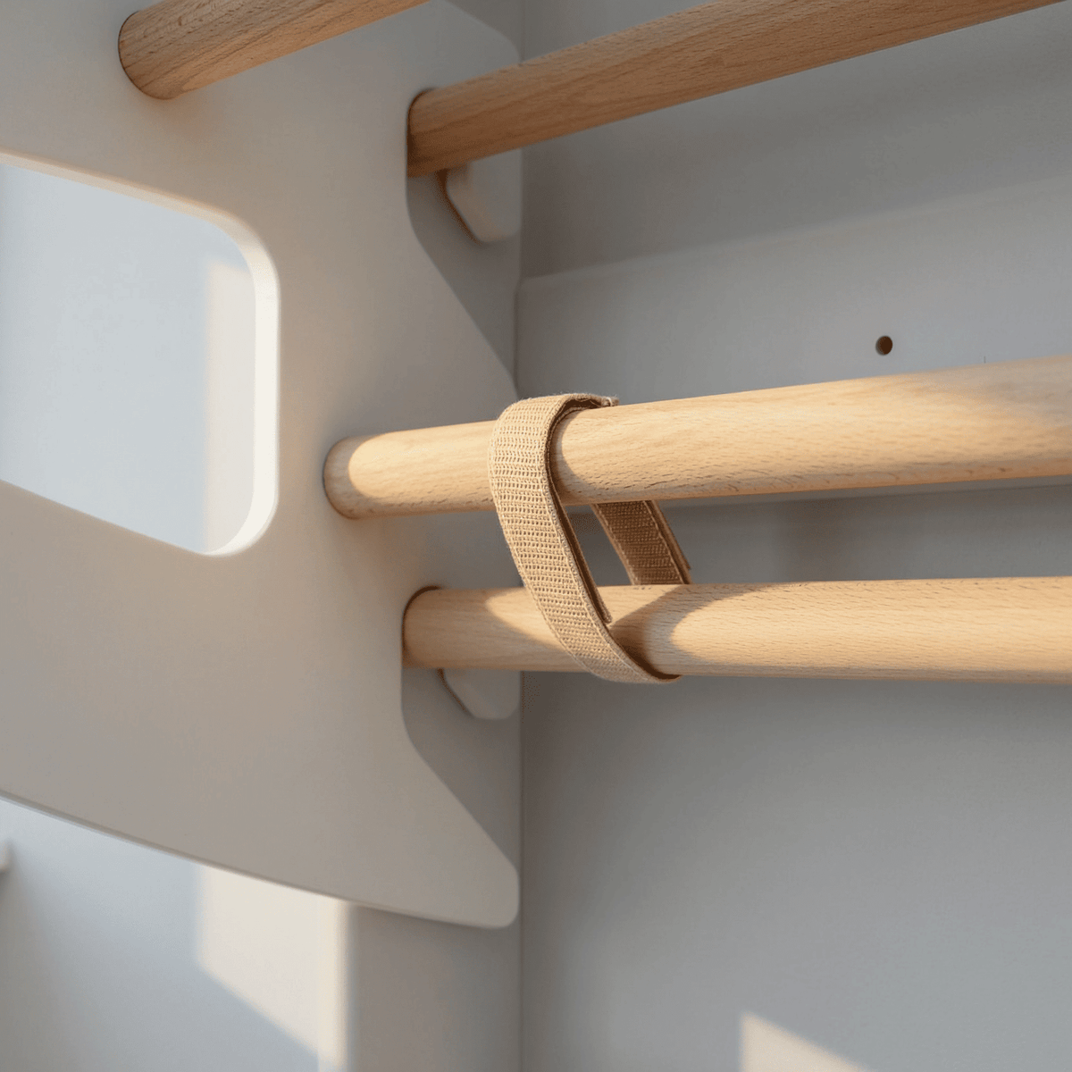 Wandstangen für Kinderzimmer mit Accessoires