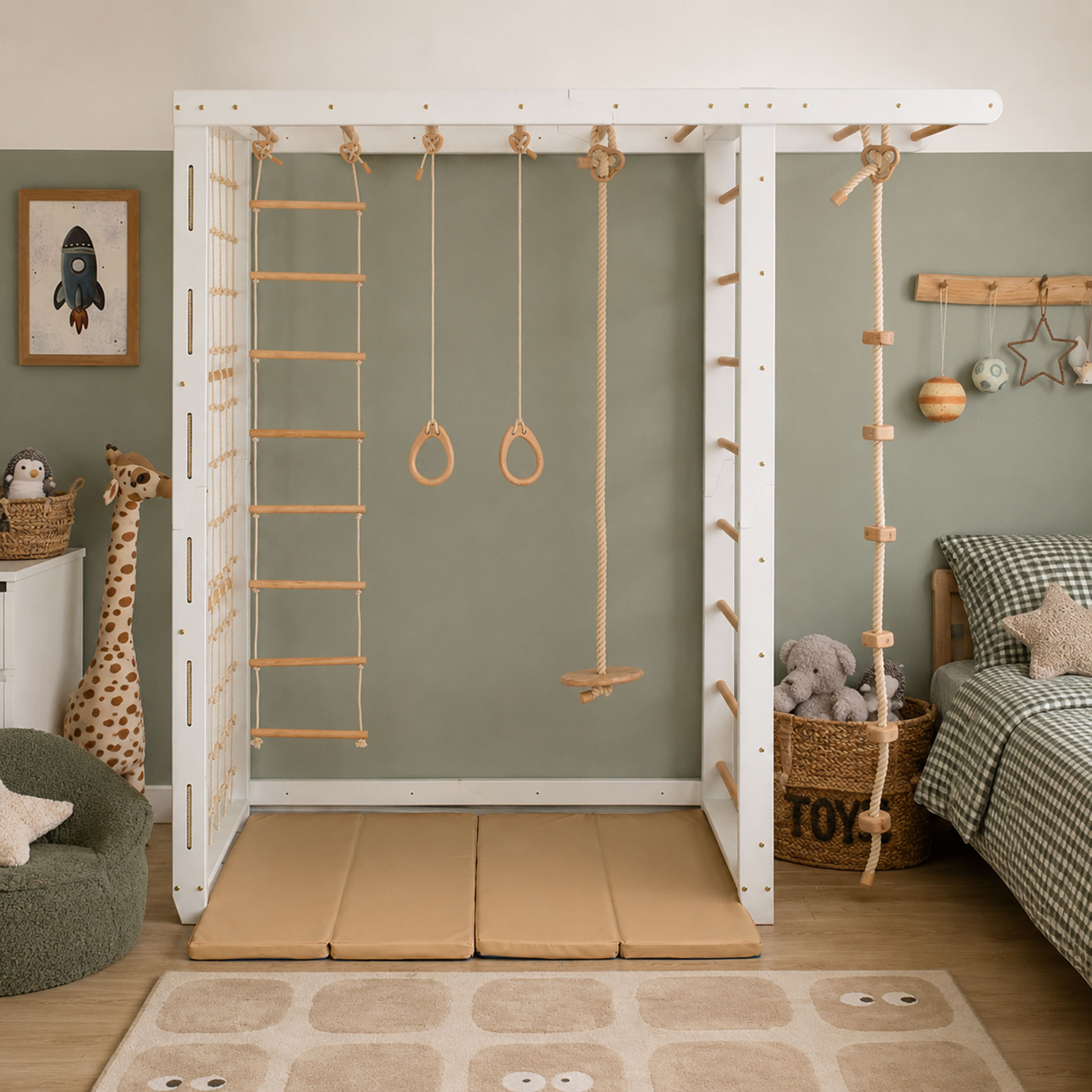 Klettergerüst für Kinderzimmer