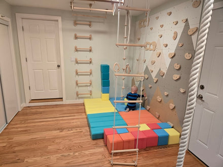 Kletterwand Indoor Kinderzimmer