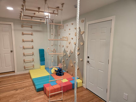 Kletterwand Indoor Kinderzimmer