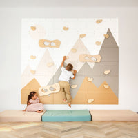 Kinderzimmer Kletterwand