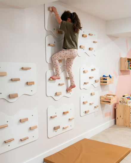 Kleinkinder Kletterwand