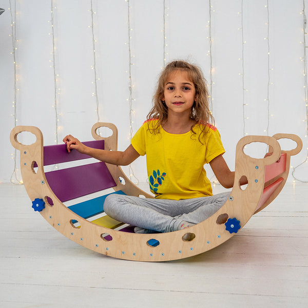 Montessori Standard Balancing Board in Farben