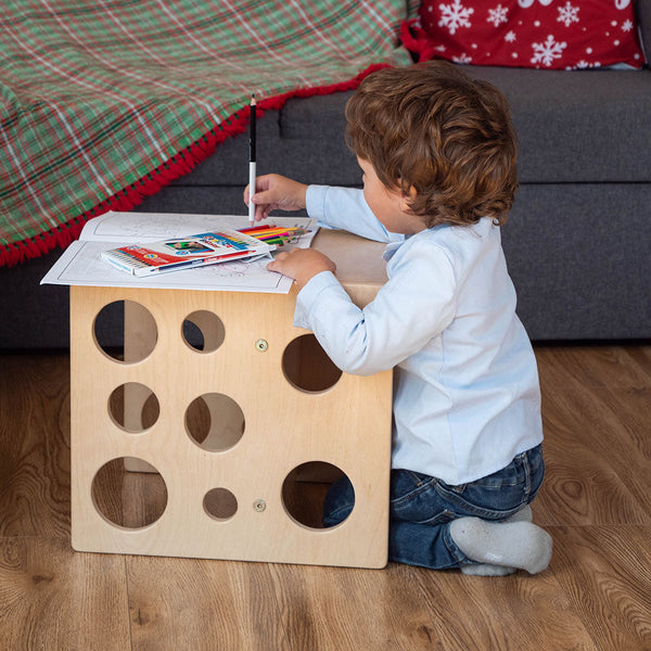Montessori Würfelstuhl Set für Kleinkinder